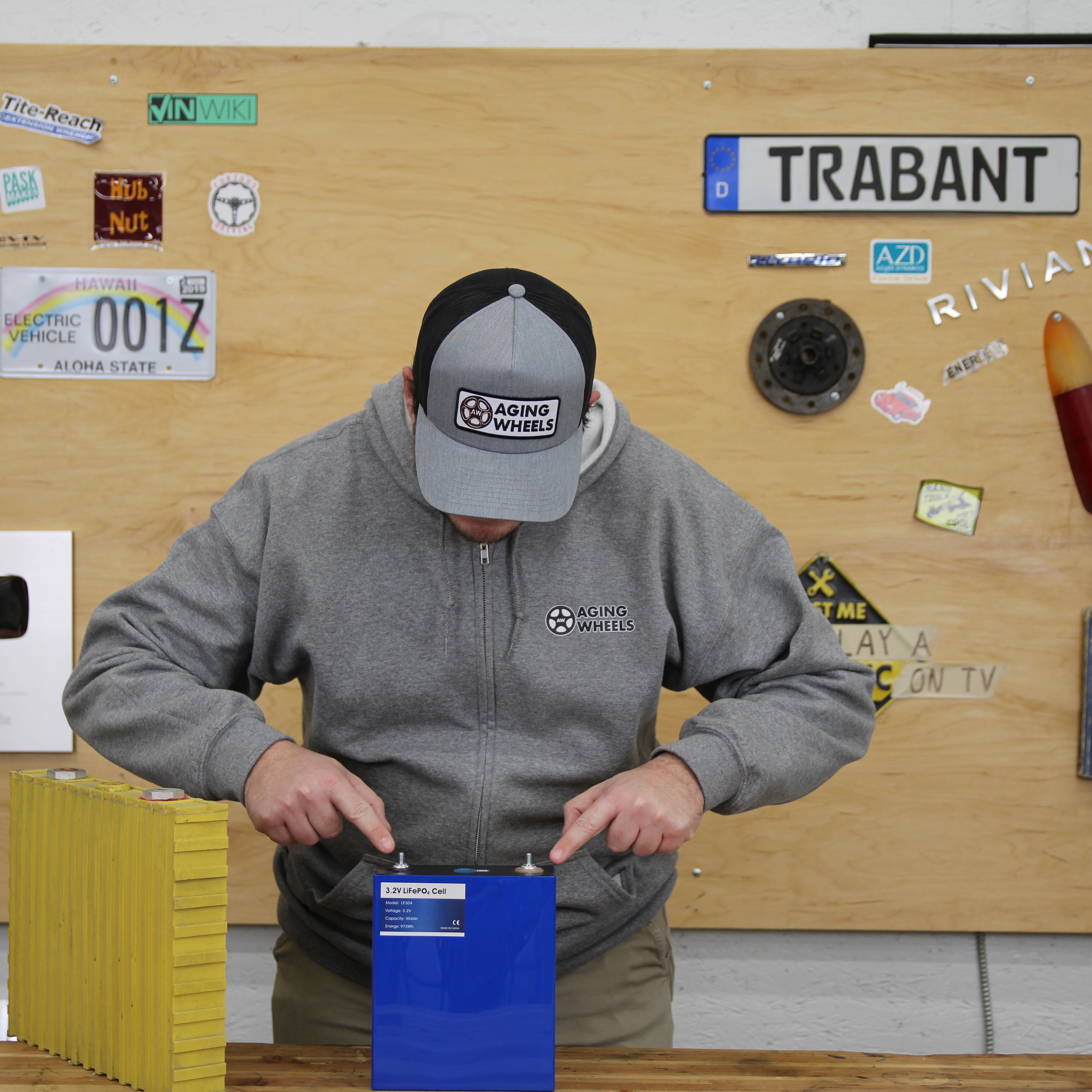 Aging Wheels Classic Patch Hat